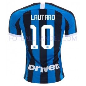 Herre Fotballdrakter Inter Milan LAUTARO 10 Hjemme 2019-20 Kortermet